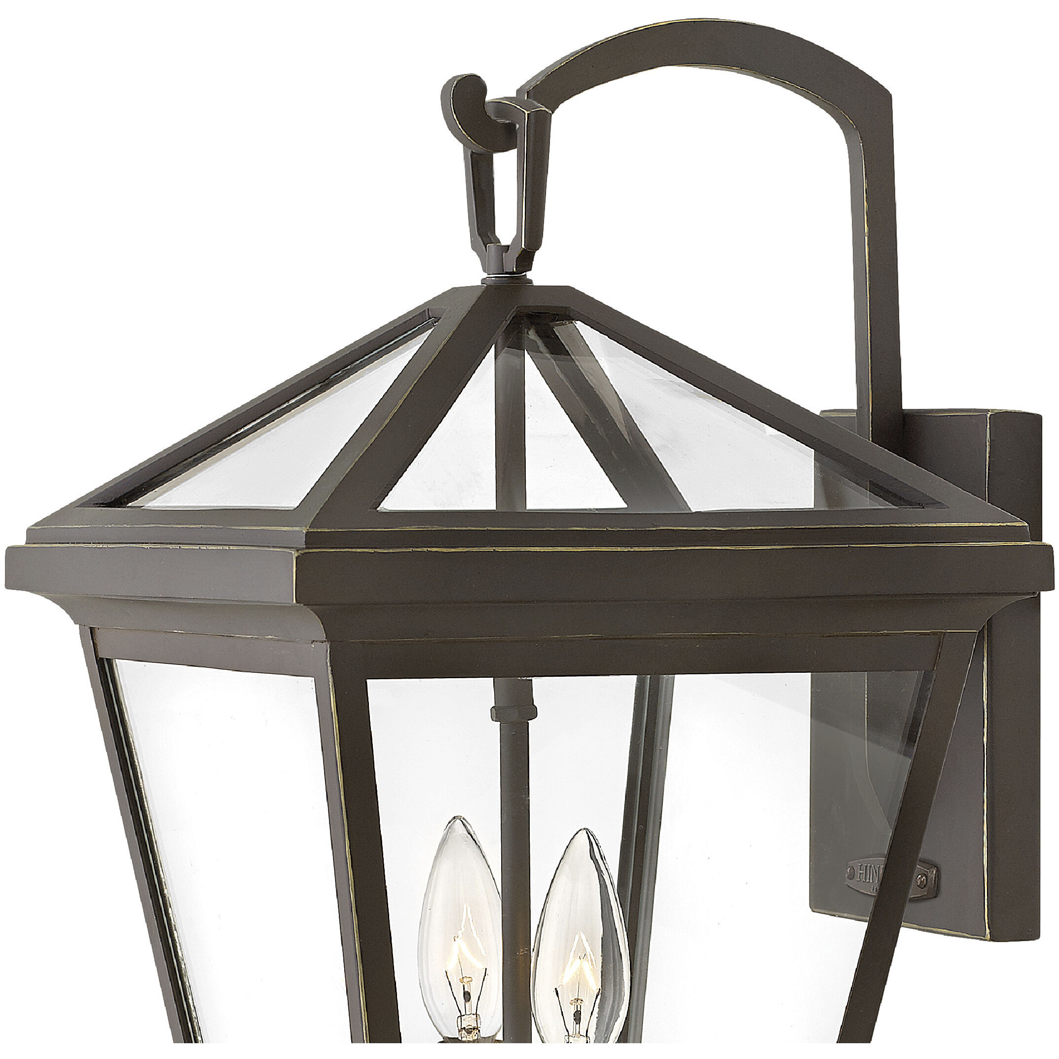 Estate Series Alford Place Outdoor Wall Mount Lantern in Oil Rubbed Bronze, Non-LED, Medium