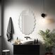 Cloud 36 X 24 inch Nickel Mirror