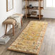 Marrakech 96 X 30 inch Mustard Rug in 2.5 x 8, Runner