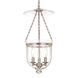 Hampton 4 Light 14.5 inch Polished Nickel Pendant Ceiling Light in C1
