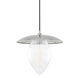Lana 1 Light 15 inch Polished Nickel Pendant Ceiling Light
