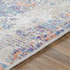 Aisha 60 X 31 inch Sky Blue/Denim/White/Light Gray/Violet Rugs, Rectangle