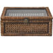 Bowman 13.5 X 9.5 inch Rich Brown with Clear and Aged Bronze Box, Set of 2