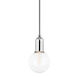 Bryce 1 Light 5 inch Polished Nickel Pendant Ceiling Light