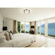 Willow 3 Light 16 inch Chrome Flush Mount Ceiling Light