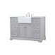 Franklin 48 X 22 X 34.75 inch Grey Bathroom Vanity Cabinet