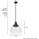 Cypress Grove 1 Light 16.25 inch Natural Iron Pendant Ceiling Light