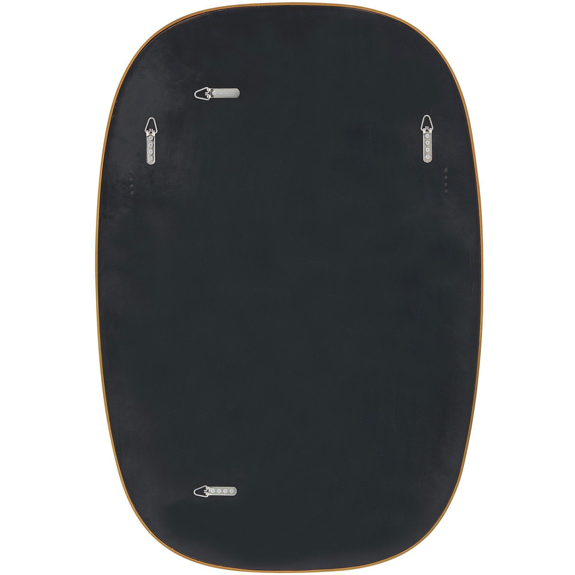 Nidia 40.5 X 28.5 inch Distressed Antique Gold Mirror