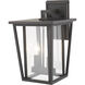 Seoul 2 Light 14.75 inch Oil Rubbed Bronze Outdoor Wall Light