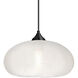 Bana 1 Light Black Cord Pendant Ceiling Light