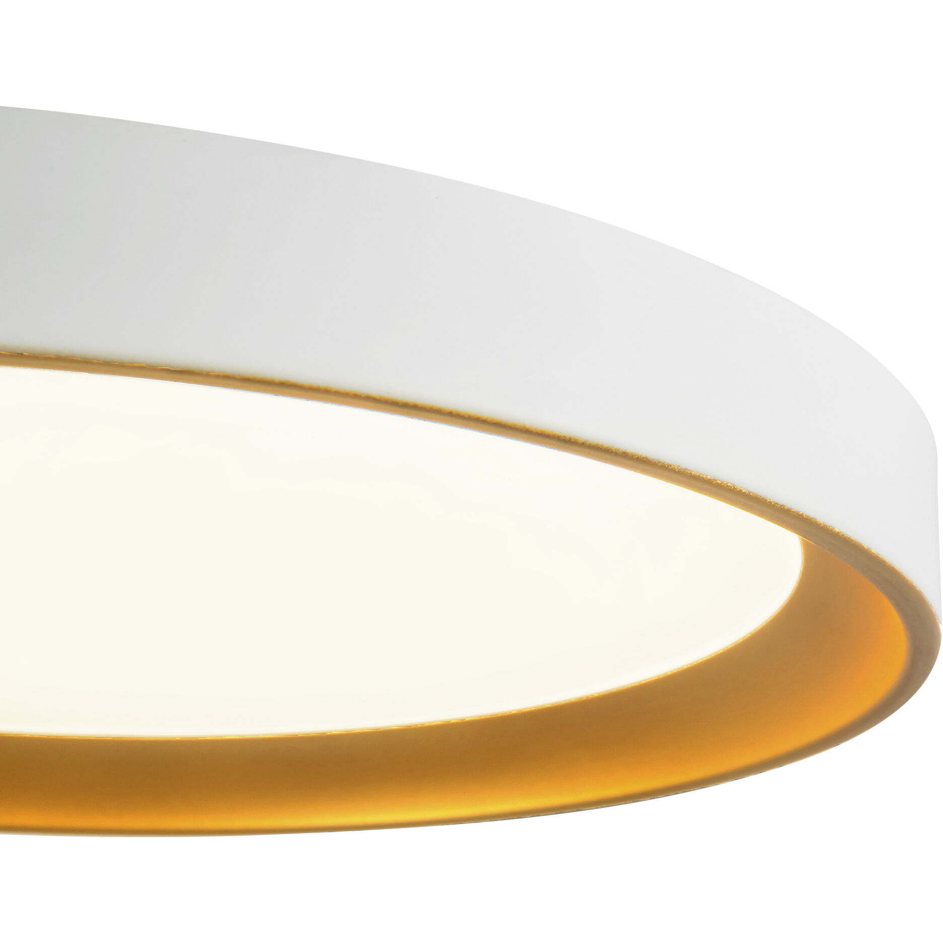 Nix 11.88 inch White and Gold Flush Mount Ceiling Light
