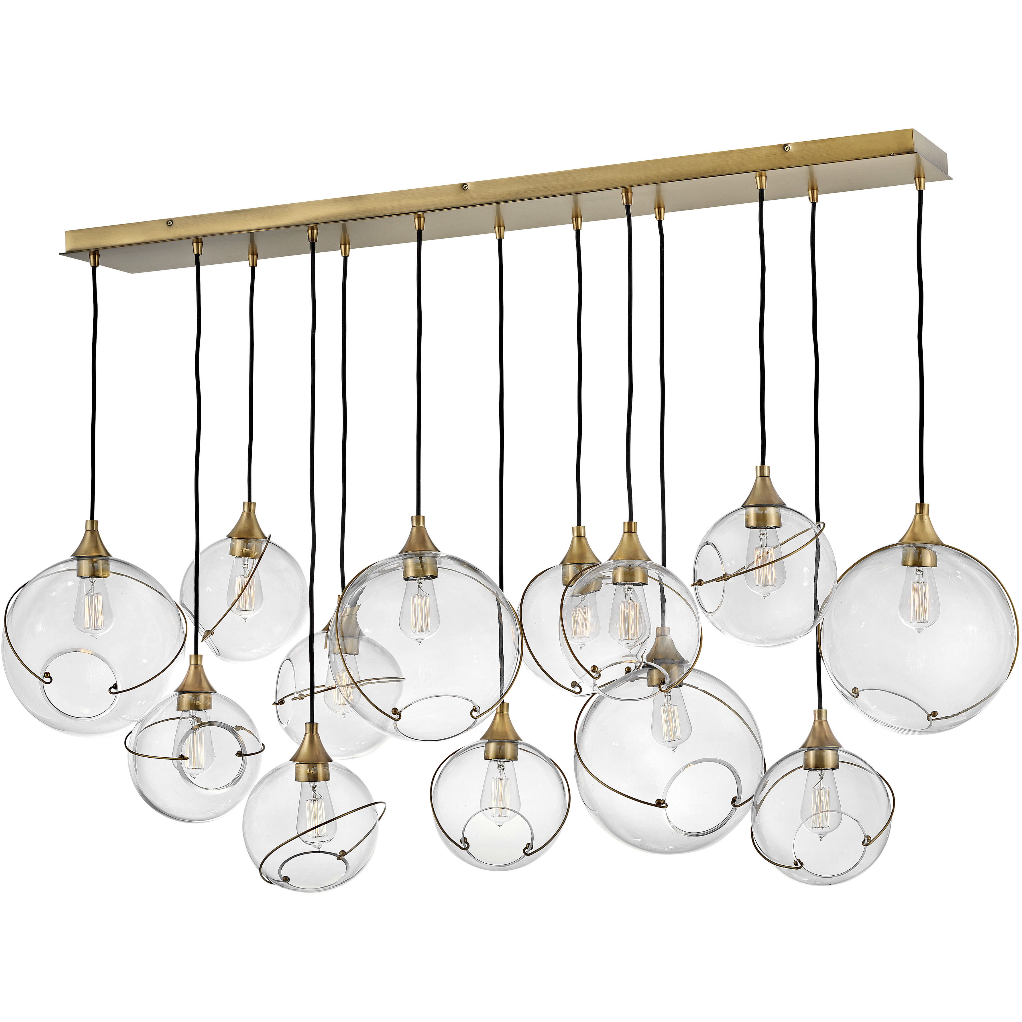 Lisa McDennon Skye 13 Light 60.25 inch Island Light