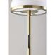 Juliana 58 inch 18.00 watt Antique Brass Floor Lamp Portable Light