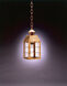 Woodcliffe 1 Light 5 inch Antique Copper Hanging Lantern Ceiling Light in Clear Glass