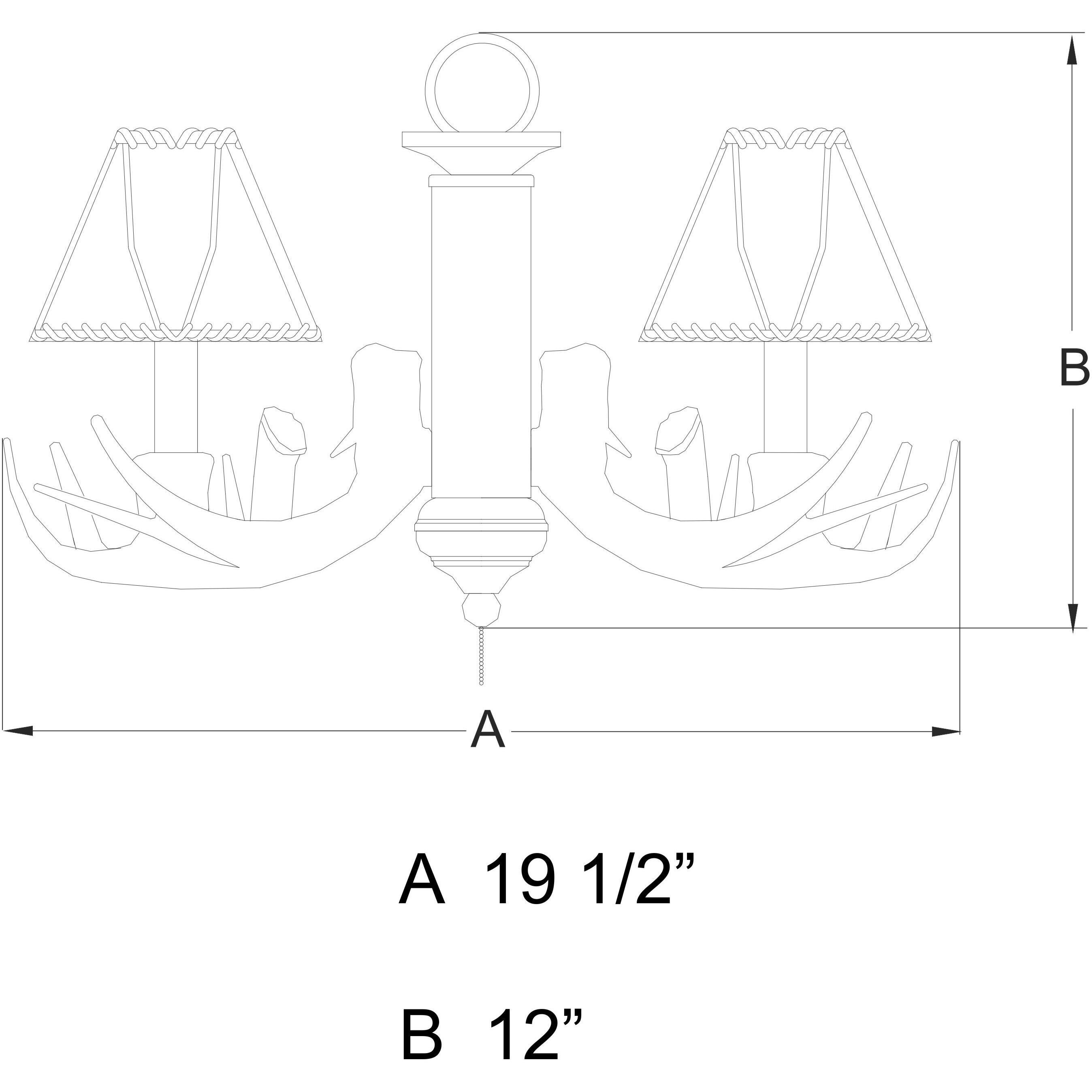 Lodge LED Weathered Patina Convertible Light Kit