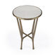 Switlania Marble Side Table in Gold