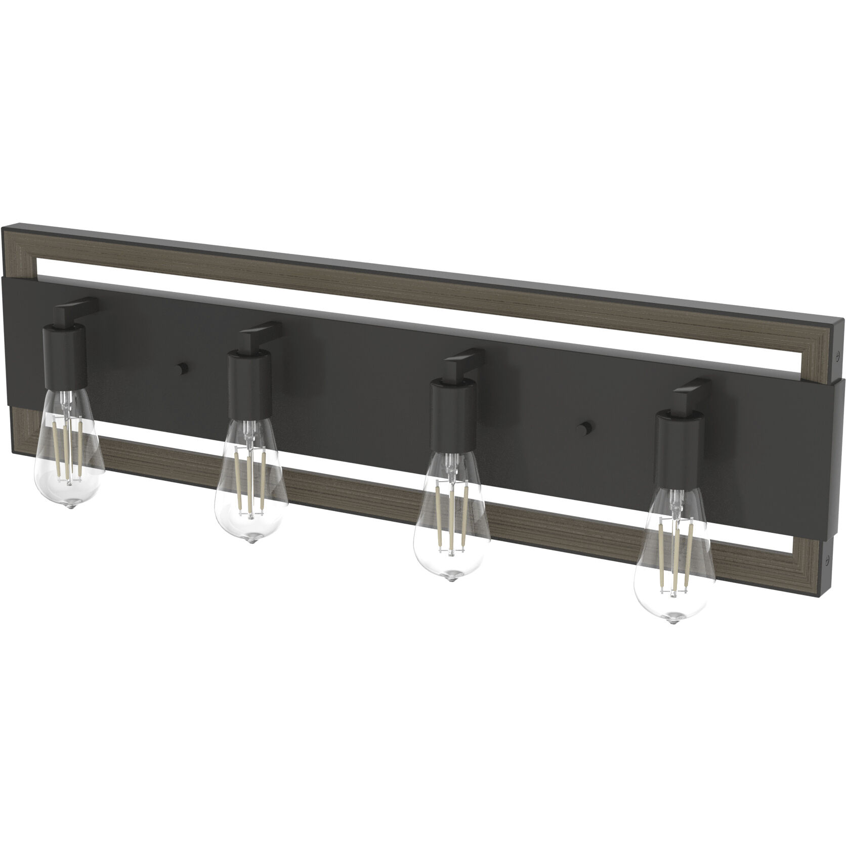 Woodburn 4 Light Noble Bronze Vanity Light Wall Light