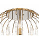 Voliere 6 Light 24.25 inch Havana Gold Semi-Flush Ceiling Light