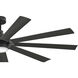 Turbine 80 inch Matte Black Smart Fan
