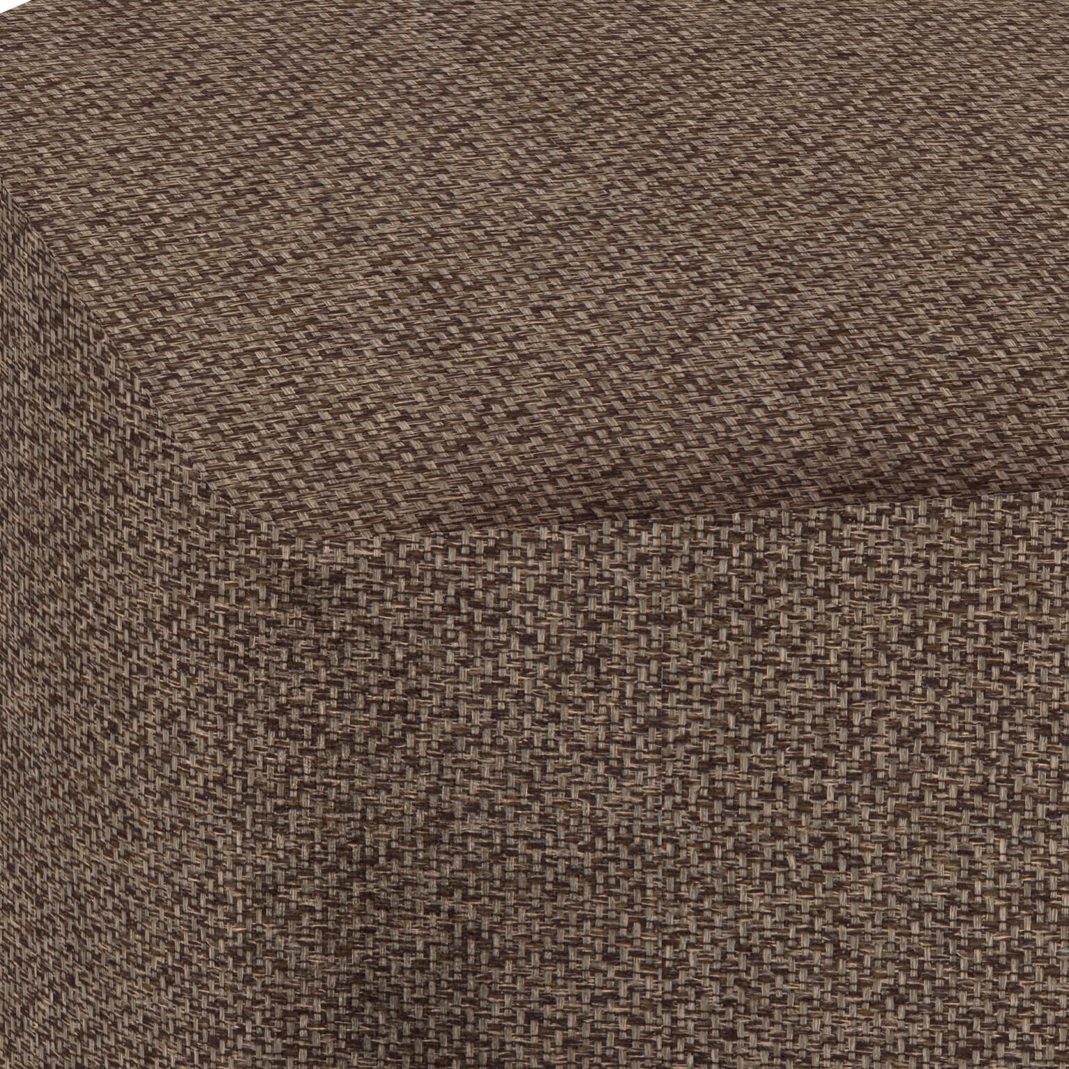 Panama Universal 18 inch Chocolate Ottoman