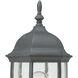 Covington 1 Light 21.5 inch Black Outdoor Wall Sconce