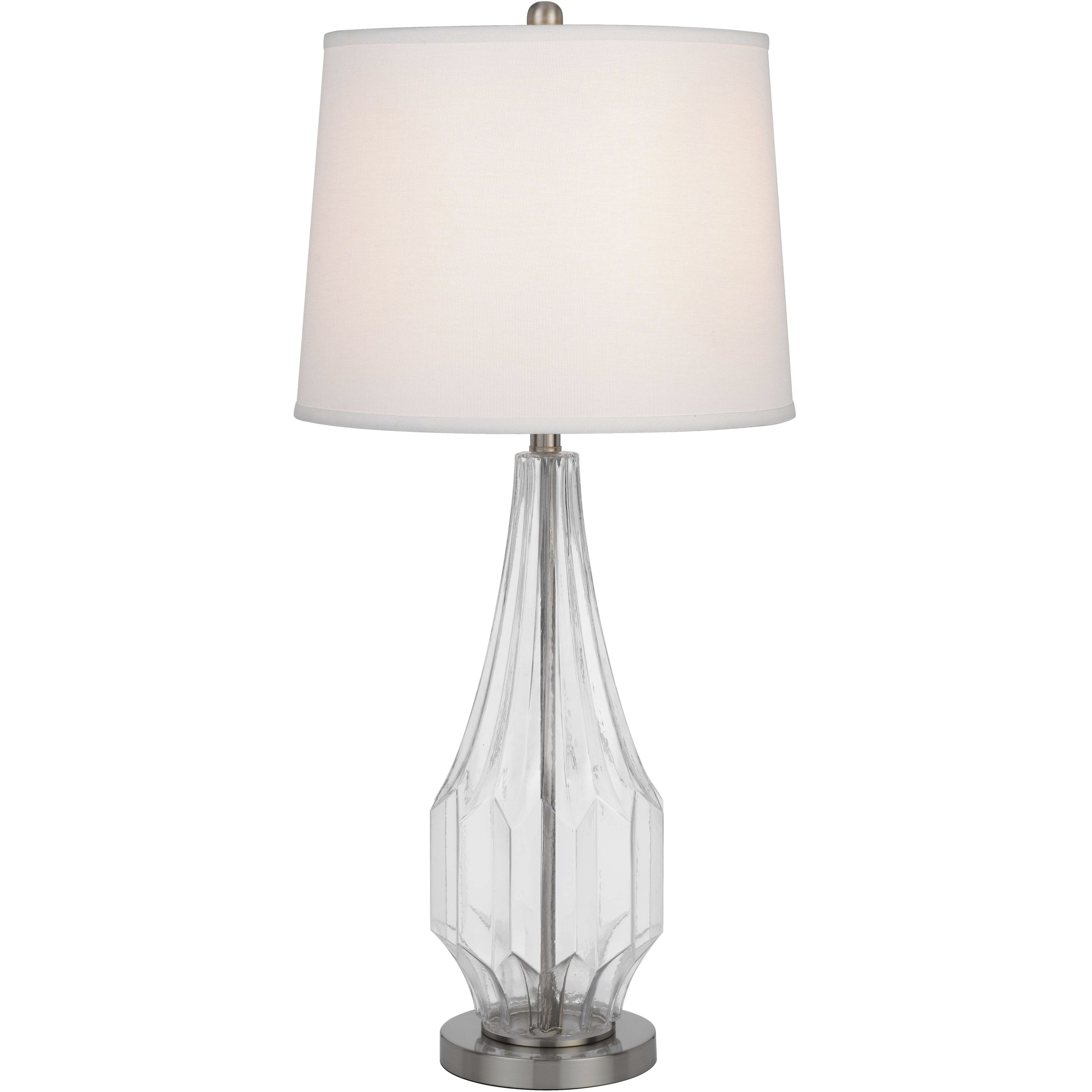 Walham 34.25 inch 150.00 watt Glass 2 Pack Table Lamp Set Portable Light