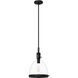 Van Nuys 1 Light 10 inch Matte Black Pendant Ceiling Light, Small