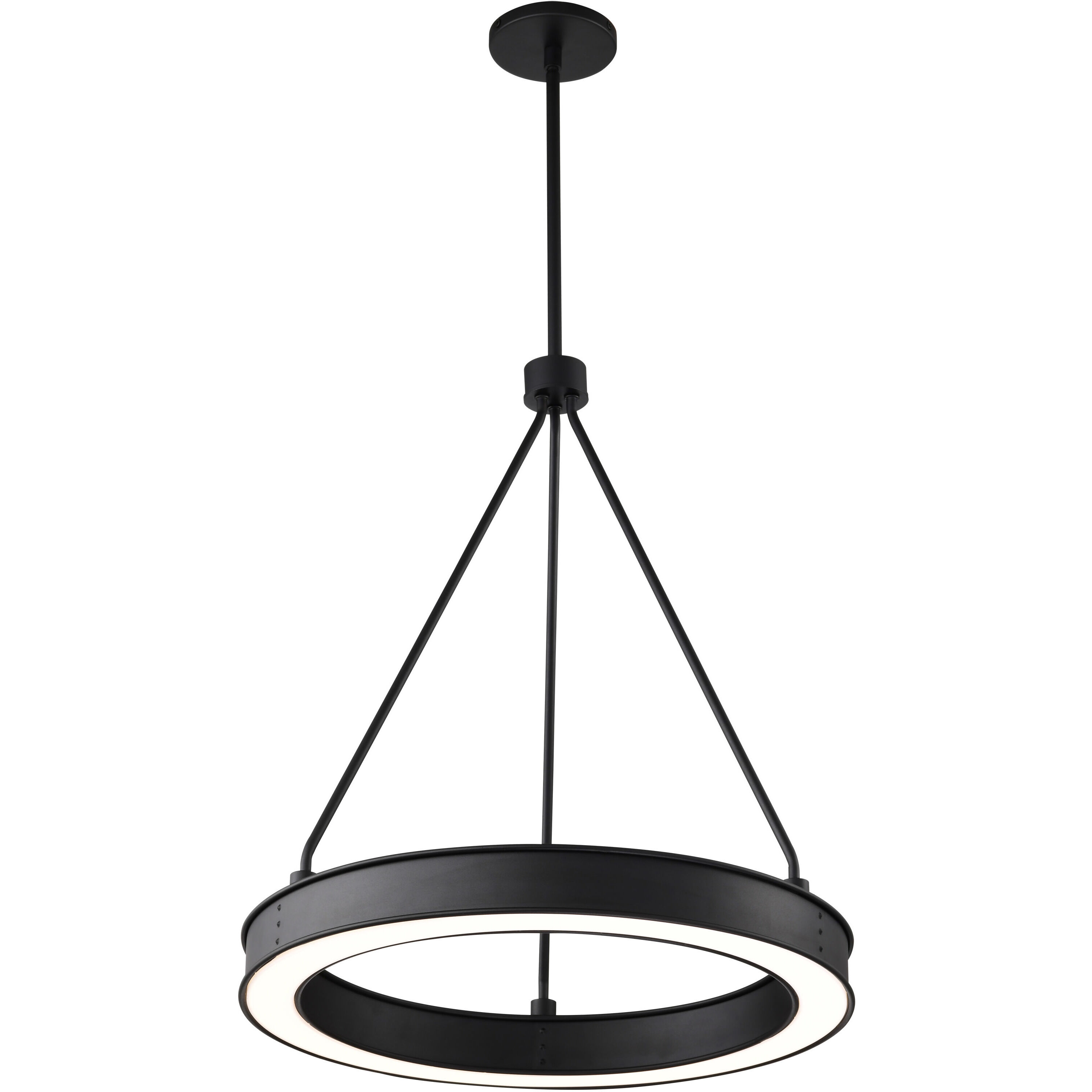 Longford LED 20.13 inch Textured Black Pendant Ceiling Light