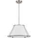 Regalia Pendant Ceiling Light in Satin Nickel