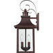 Chancellor 2 Light 19 inch Copper Bronze Outdoor Wall Lantern