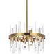 Serena 8 Light 16 inch Satin Gold Pendant Ceiling Light