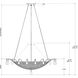 Korg 5 Light 42.25 inch Sandstone Chandelier Ceiling Light, Barry Goralnick Collection
