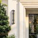 Crossroads 1 Light 19 inch Charcoal Black Outdoor Sconce