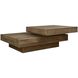 Rustic Planes 57 X 19.5 inch Reclaimed Oak Coffee Table
