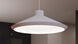 Koma 1 Light 22 inch Satin White Pendant Ceiling Light in Medium