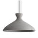 Aethera Pendant Ceiling Light in White Sandstone Cement