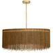 Bennet 1 Light 52 inch Antique Brass Chandelier Ceiling Light, Large