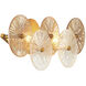 Sue Anne 2 Light 21.75 inch Gold Vanity Light Wall Light