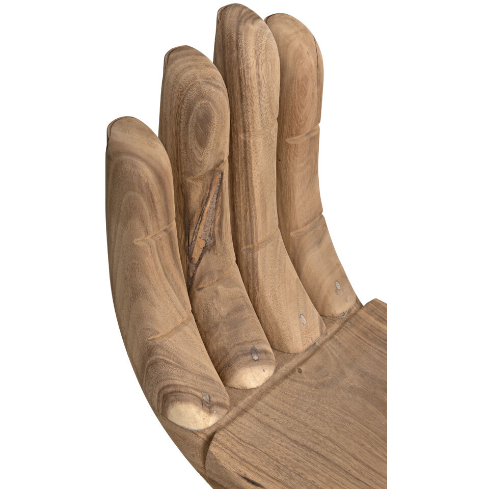 Buddha 40 inch Clear Coat Flat Counter Stool