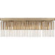 Social Club 3 Light 21.5 inch Havana Gold Bath Vanity Light Wall Light
