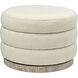 Jayne 16.5 inch Ivory Accent Stool