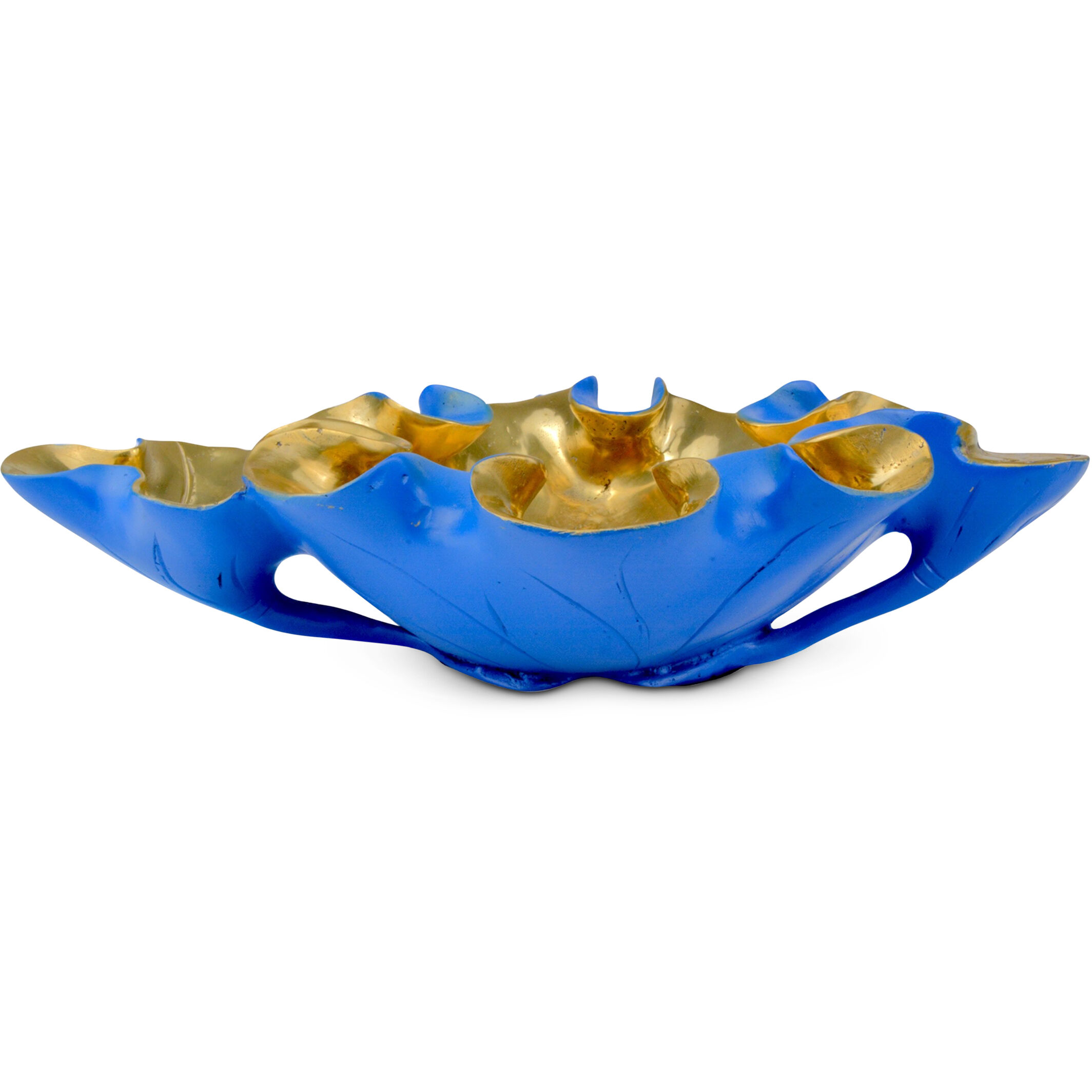 Wrapped Lotus Leaf 11 X 2.25 inch Bowl