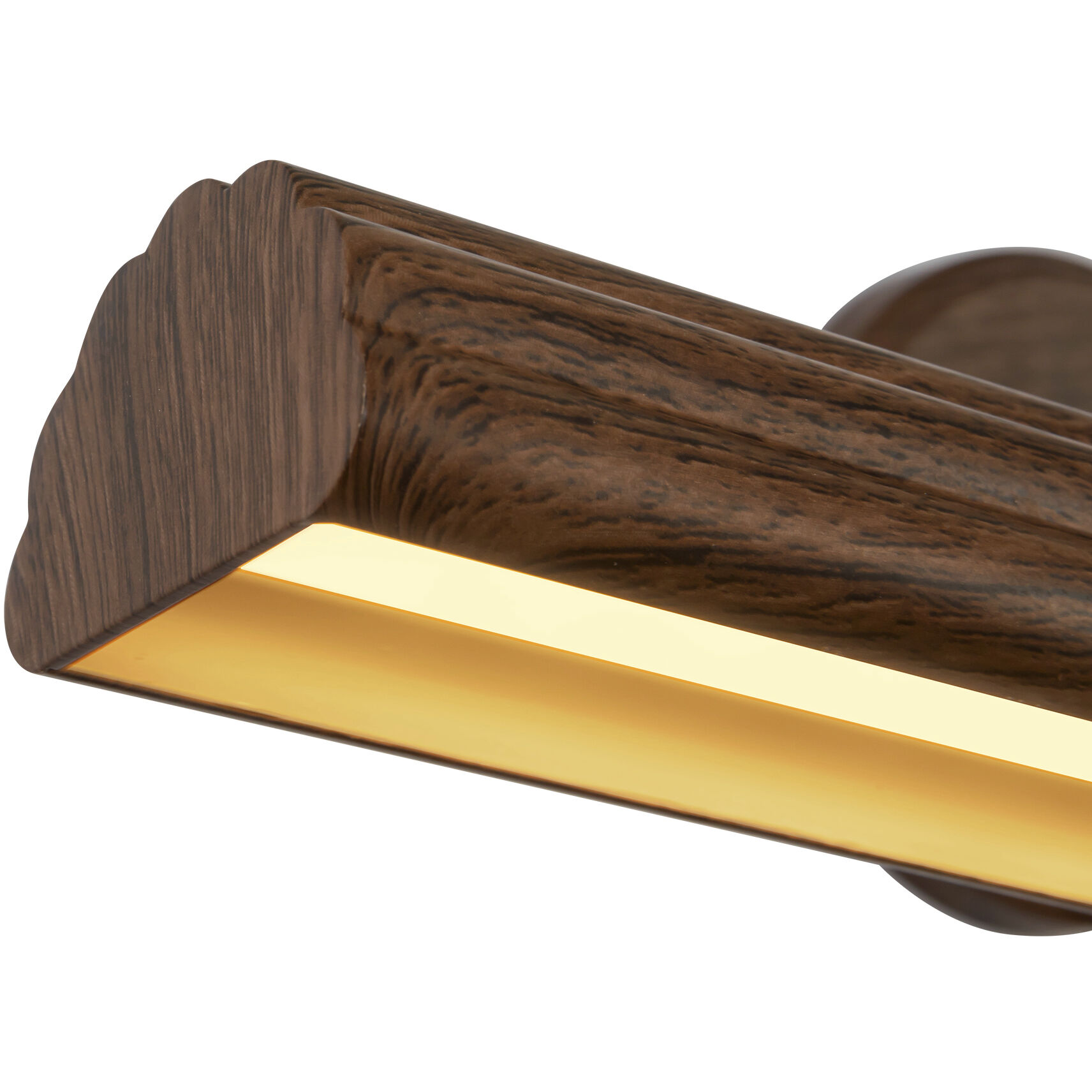 Alora Mood Dottie 24 watt 24.13 inch Walnut Wall/Picture Light Wall Light