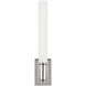 Chapman & Myers Owen LED 2.75 inch Polished Nickel Single Bath Light Wall Light