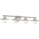 Beacon Avenue LED 33 inch Brushed Nickel Bath Light Wall Light
