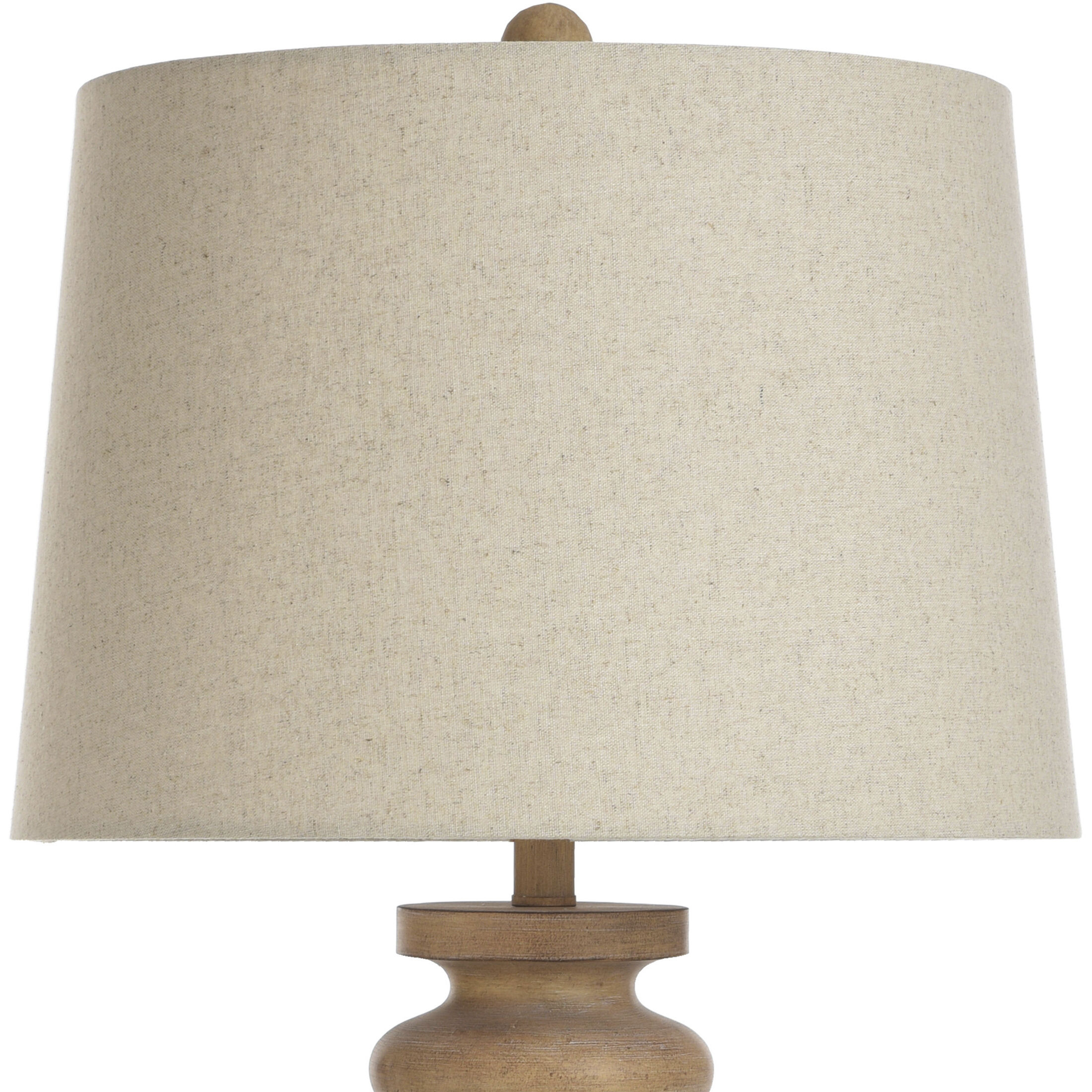 Isaac 32 inch 100.00 watt Light Beige and White Table Lamp Portable Light