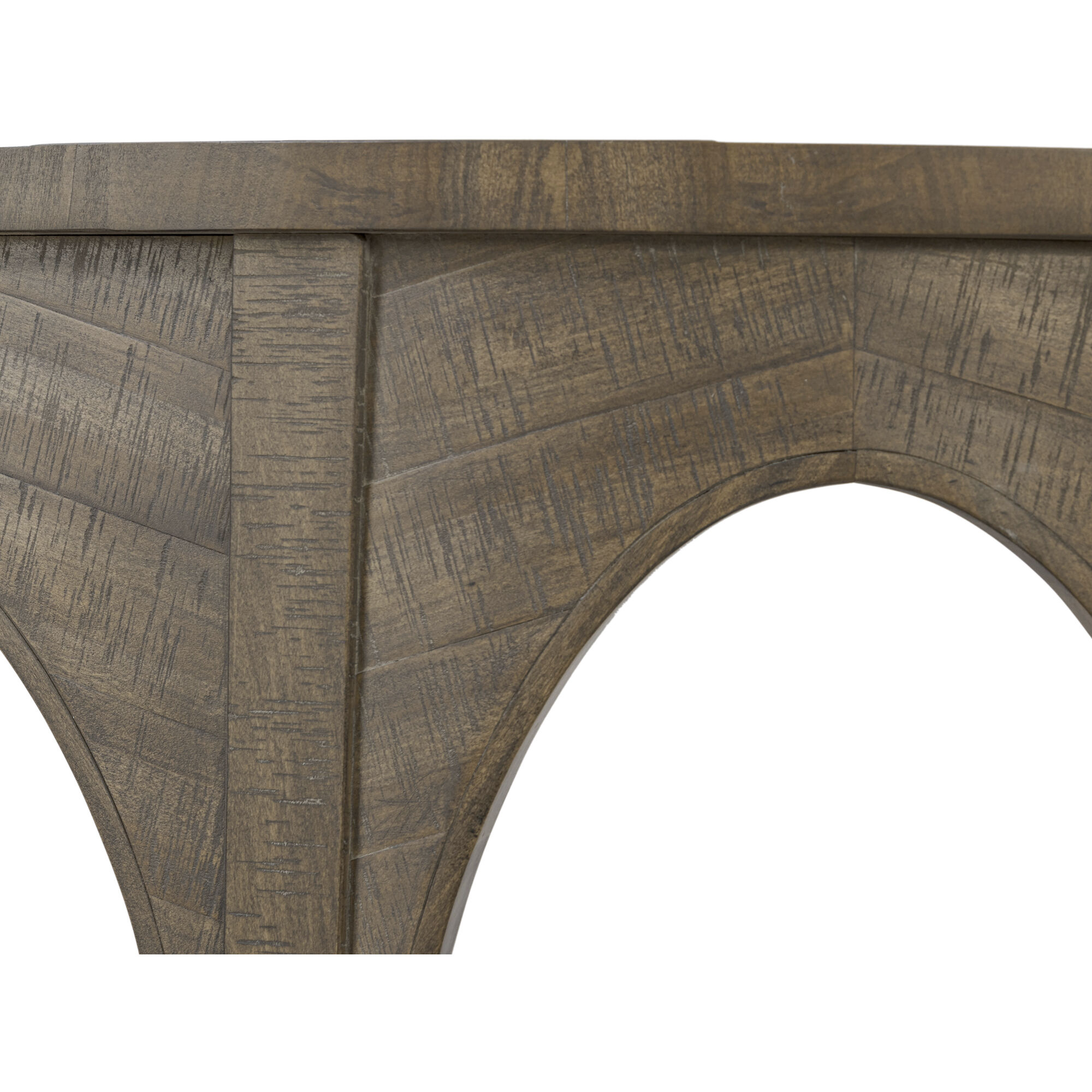 Nob Hill 52 inch Aged Barrel Console Table