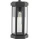 Ramsey 1 Light 12.5 inch Textured Black Wall Lantern