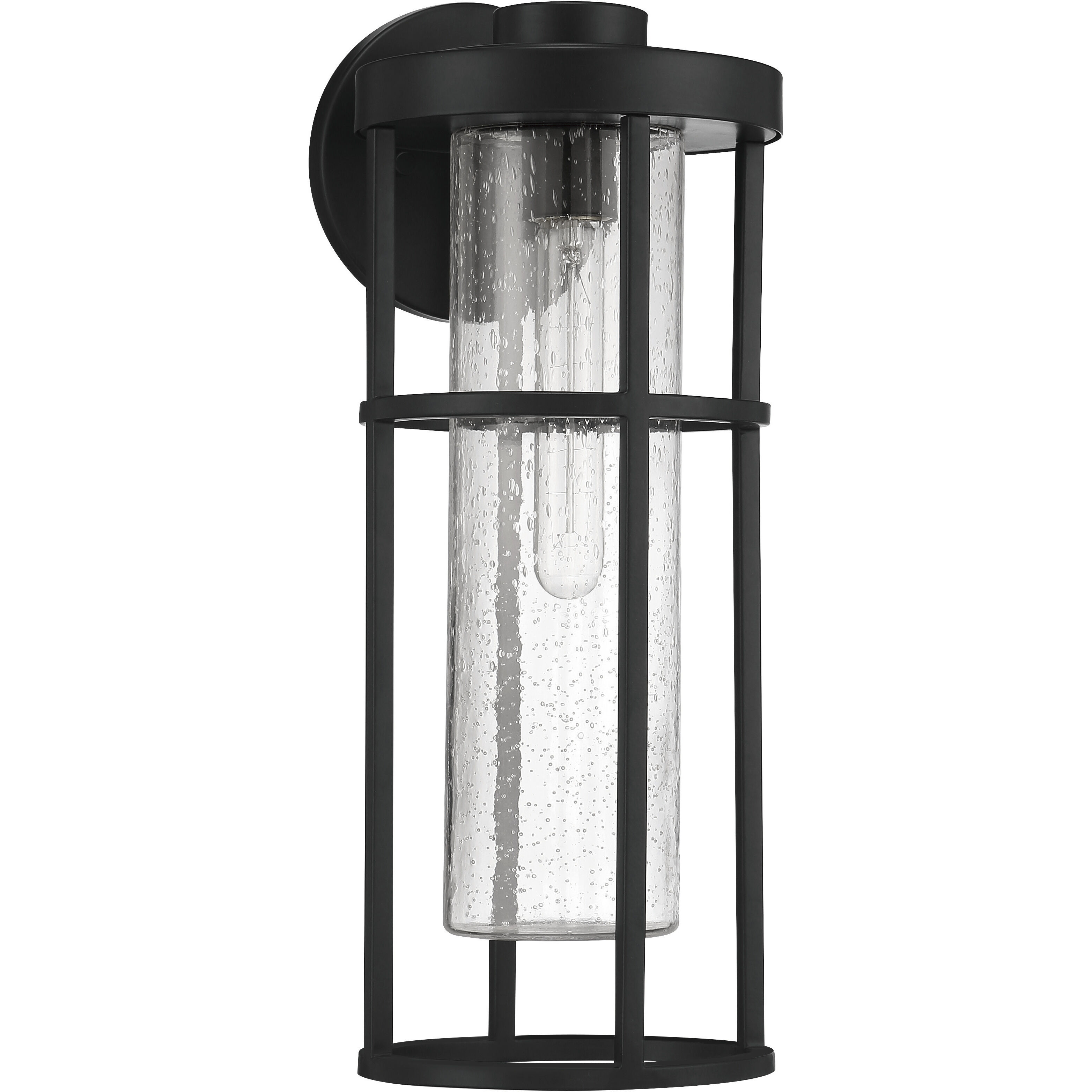 Encompass 1 Light 18 inch Midnight Outdoor Wall Mount, Medium