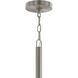 Mack 9 Light 34 inch Brushed Nickel Chandelier Ceiling Light